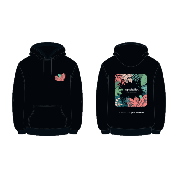Pré-Commande: Le superbe hoodie du Coworking Metz