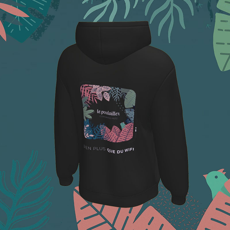 Pré-Commande: Le superbe hoodie du Coworking Metz