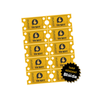 Carnet de 10 journées - Tarif résident-e-s Bliiida